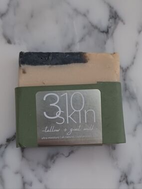 Tallow + Goat Milk Cleanser Bar - Cream & Black Copy
